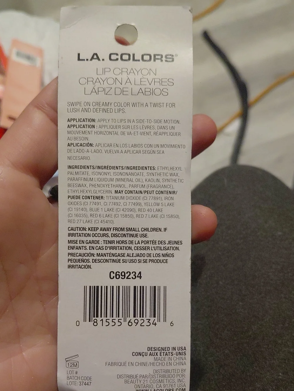 L.A. Colors creamy twist